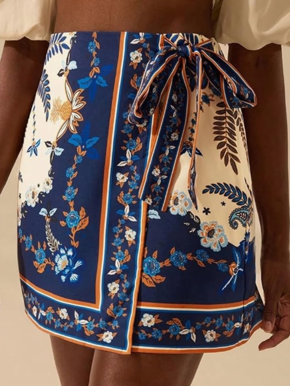🍂 WRAP SKIRT CRUISE WEAR NWT